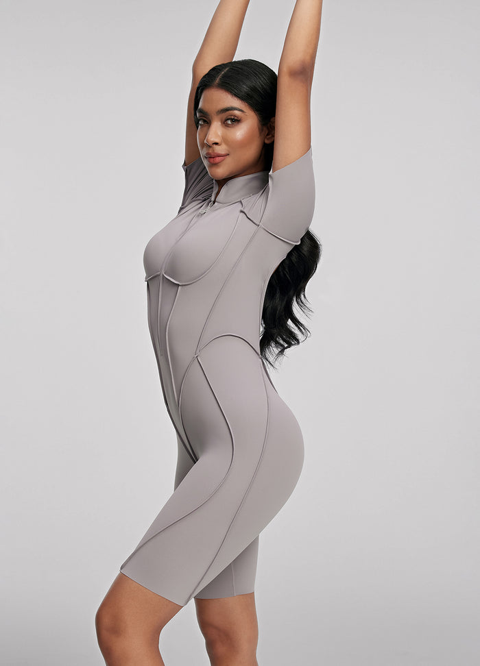 Pulse Contour Jumpsuit - Gray