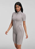 Pulse Contour Jumpsuit - Gray