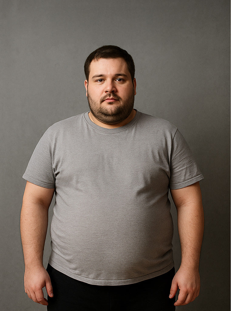 Before workout — baseline regular t-shirt photo