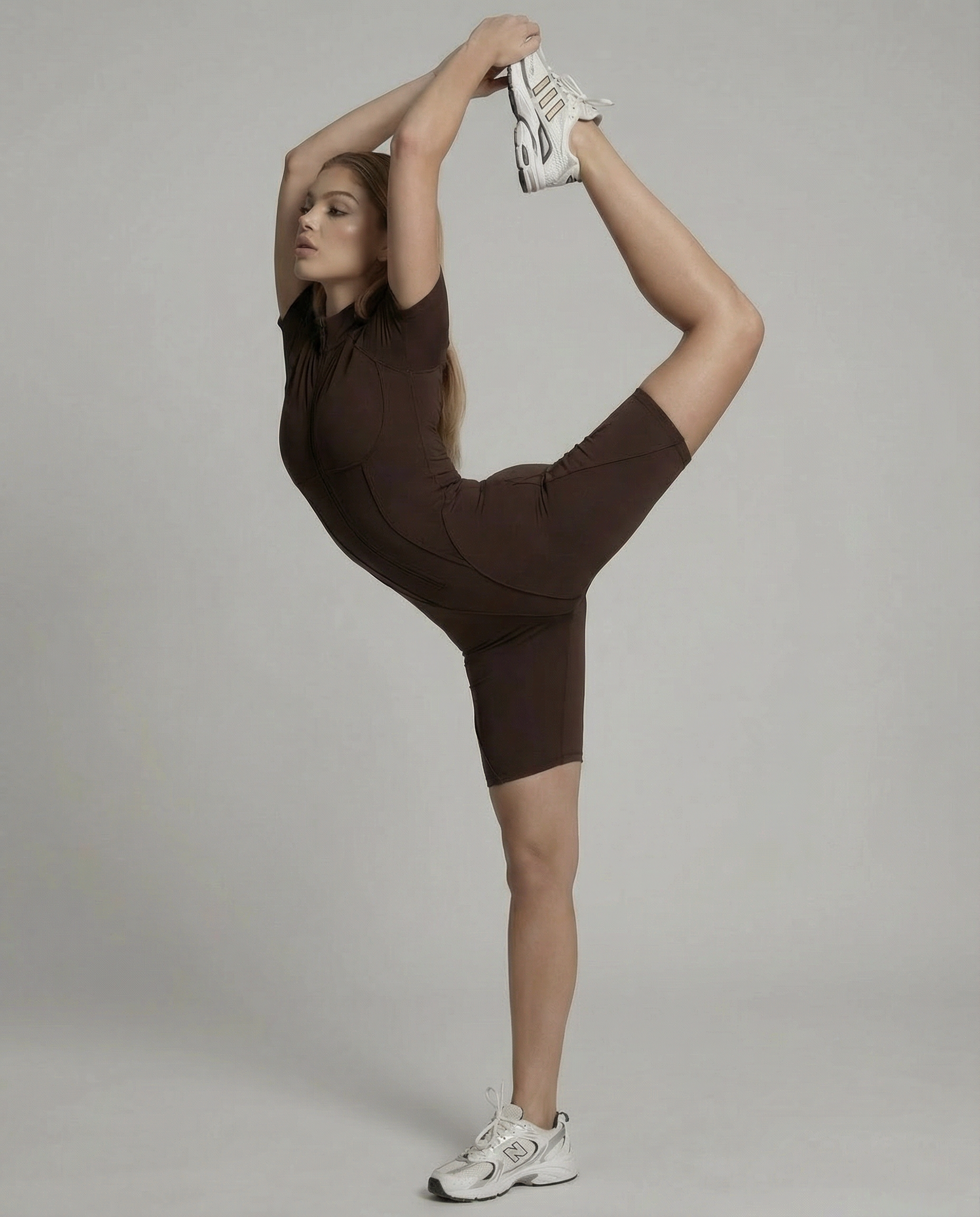 Pulse Contour Jumpsuit - Cocoa