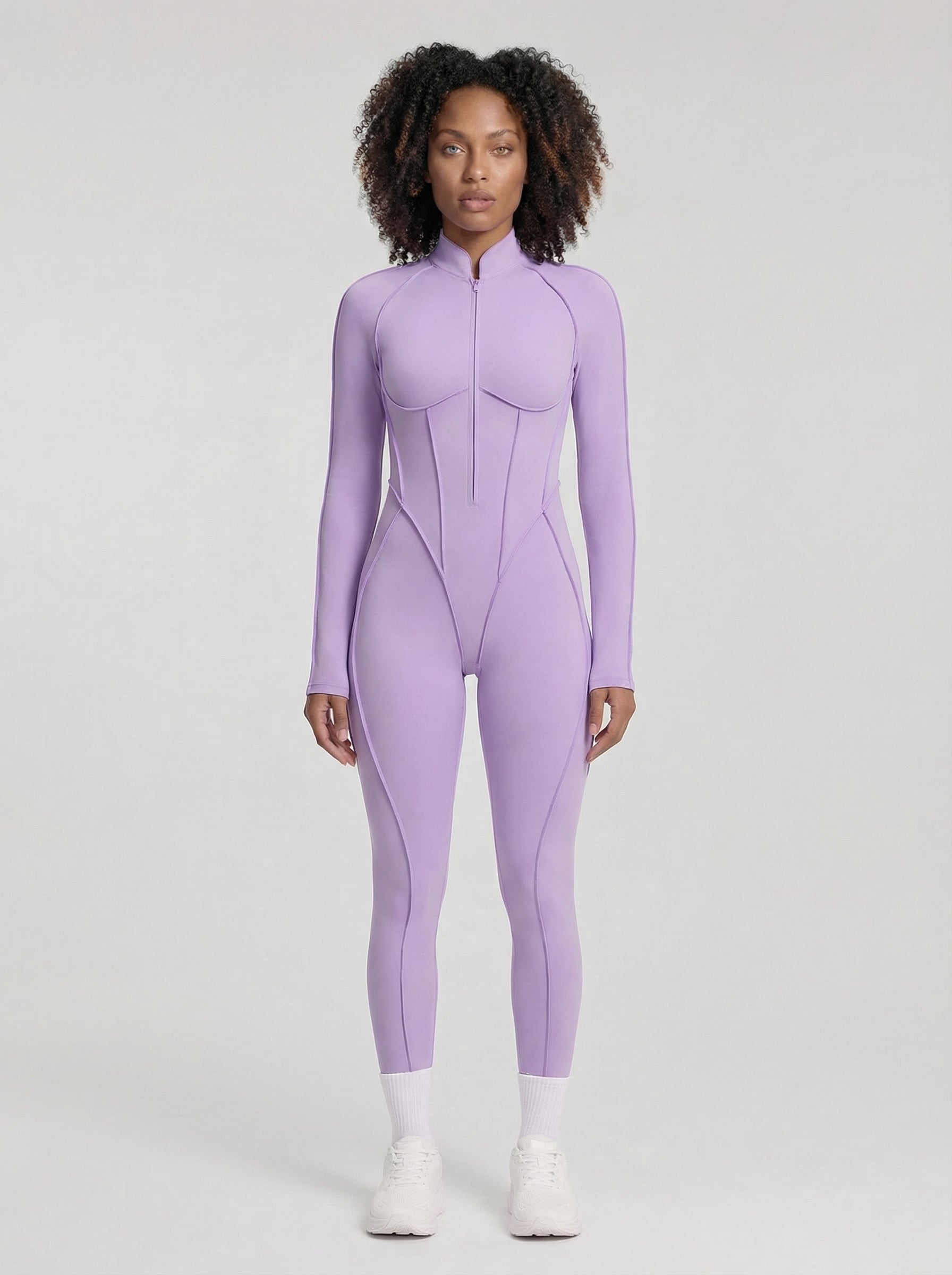 Pulse Contour Fullheight Jumpsuit - Lavender
