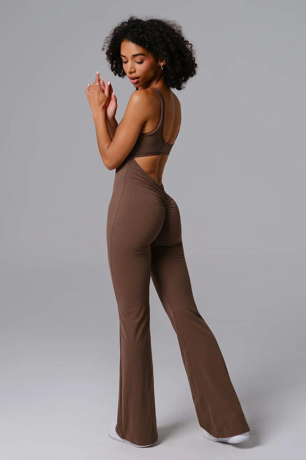 Frame Jumpsuit - Cocoa