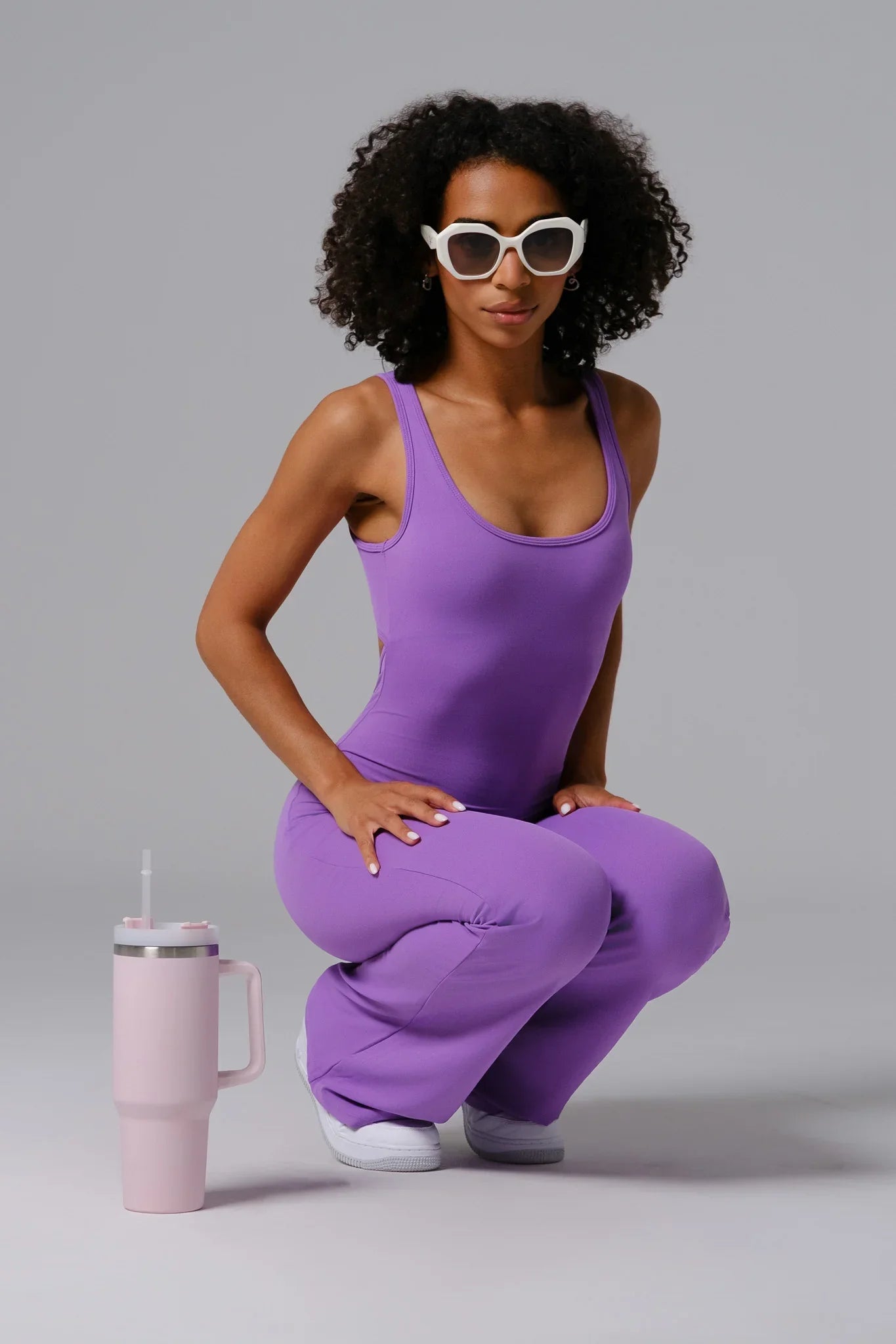 Frame Jumpsuit - Violet